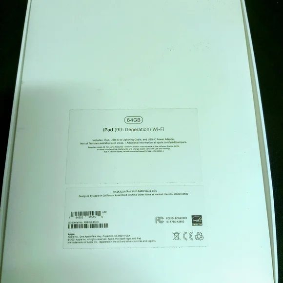Pre owned Apple iPad 9th generation